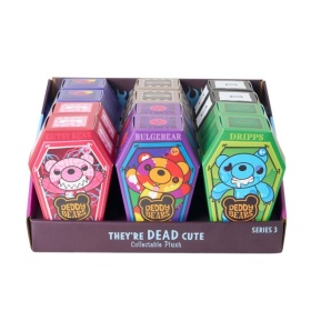 Deddy Bears Pluche Series 3 Coffin 15 Cm
