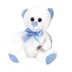 Vergroot Pluche Beer Blauw LED 30cm Pluche Beer Blauw LED 30cm