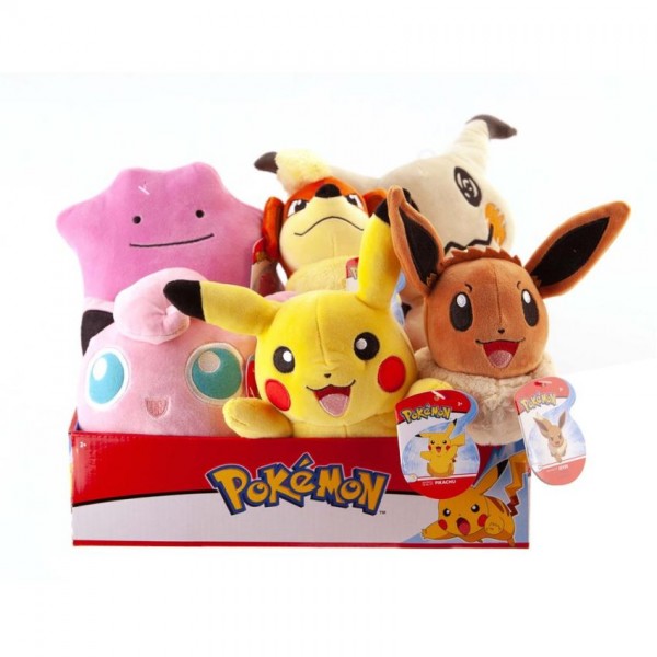 Melodieus Selectiekader schors Pokémon 20cm Pluche Wave 5