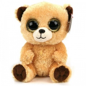 Vergroot Ty Beanie Boo's Pluche Geel Met Zwart 15 Cm Ty Beanie Boo's Pluche Geel Met Zwart 15 Cm