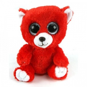 Ty Beanie Boo's Pluche Rood 15 Cm