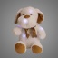 Pluche Hond LED 35cm