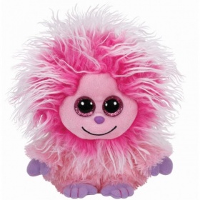 Vergroot Ty Beanie Frizzy Kink 15 cm Roze Ty Beanie Frizzy Kink 15 cm Roze