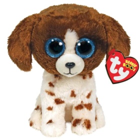 Vergroot Ty Beanie Boo Muddle dog 15cm Ty Beanie Boo Muddle dog 15cm