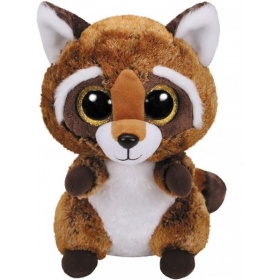 Vergroot Ty Beanie Rusty Wasbeer 24cm Ty Beanie Rusty Wasbeer 24cm