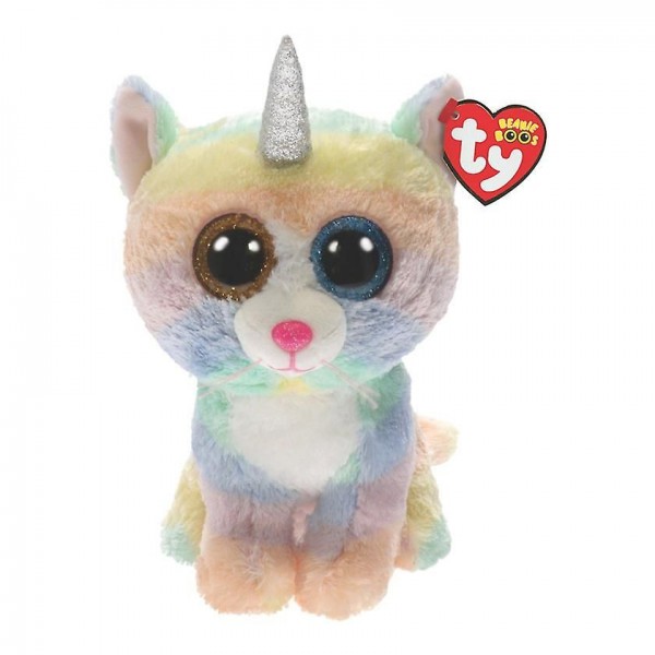 TY Beanie Buddy Heather Cat met Hoorn TY Beanie Buddy Heather Cat met Hoorn