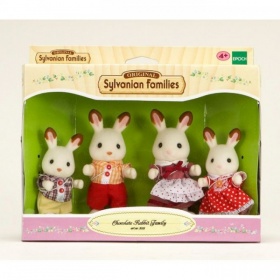 Vergroot Sylvanian Families Familie Chocolade Konijn Sylvanian Families Familie Chocolade Konijn