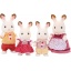 4150 Sylvanian families familie chocolade konijn