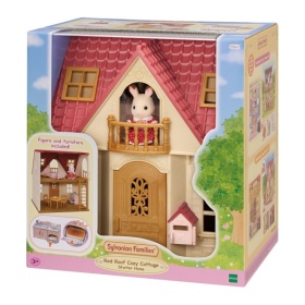Vergroot 5567 Sylvanian Families New Red Roof Cosy Cottage Starter Home 5567 Sylvanian Families New Red Roof Cosy Cottage Starter Home