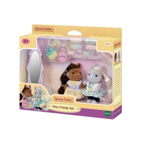 Vergroot 5650 Sylvanian Families Pony Friends Set 5650 Sylvanian Families Pony Friends Set