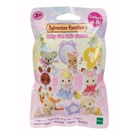 Vergroot 5657 Sylvanian Families Baby Fun Hair Serie 5657 Sylvanian Families Baby Fun Hair Serie