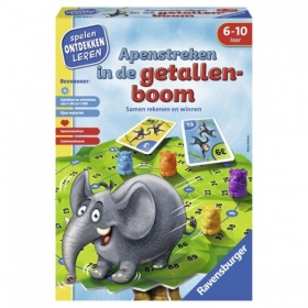 Spel Apenstreken in de getallenboom