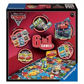 Vergroot Ravensburger Spel Cars 3 6 In 1 Ravensburger Spel Cars 3 6 In 1