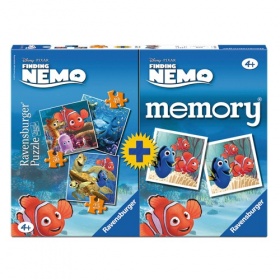 Vergroot Ravensburger Spel Memory + puzzel Nemo Ravensburger Spel Memory + puzzel Nemo