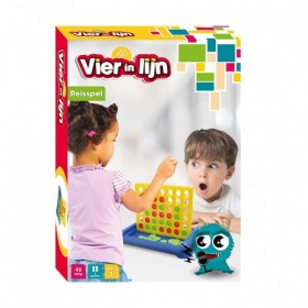 Vergroot Reisspel Vier in een Lijn/Vier op een Rij Reisspel Vier in een Lijn/Vier op een Rij