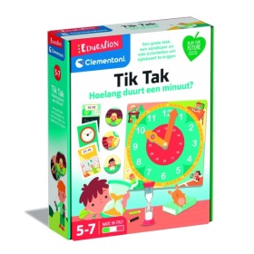 Vergroot Clementoni Spel Leren Klok Kijken (NL) Clementoni Spel Leren Klok Kijken (NL)