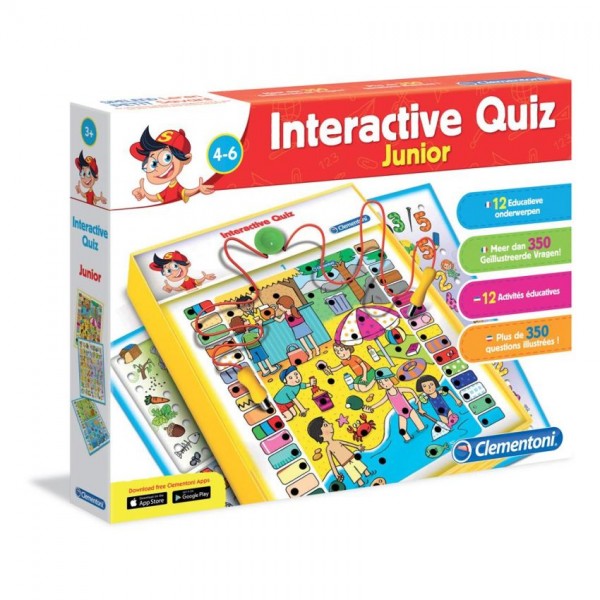 Clementoni Interactieve Quiz Junior 4-6 Jaar