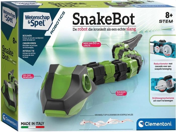 Clementoni Wetenschap - Maak Je Eigen Robotslang