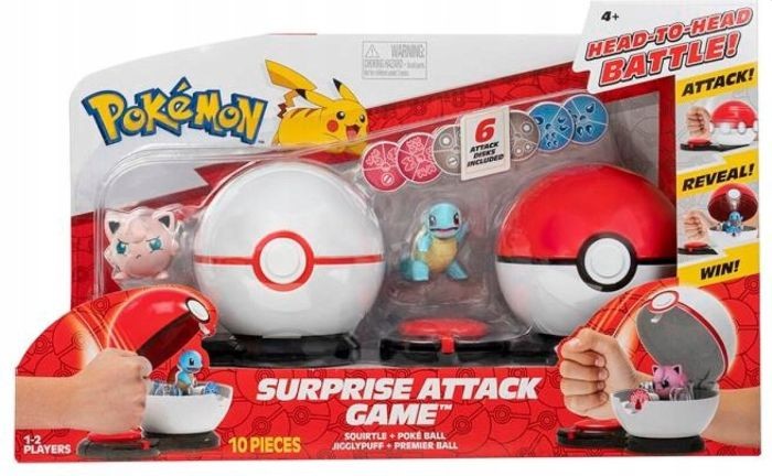 Pokemon Surprise Attack Poke Ball Battle Game