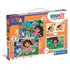 Clementoni Spel Edukit 4 In 1 Dora The Explorer