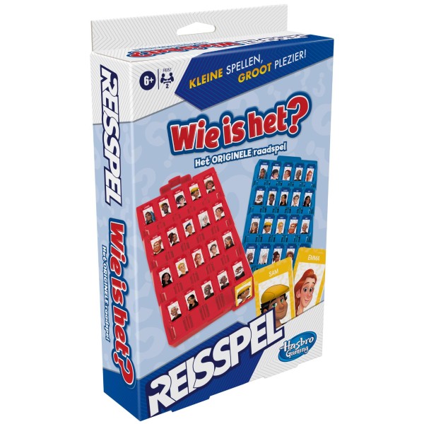 Hasbro Spel Reis Wie Is Het?