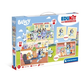 Clementoni Spel Edukit 4 In 1 Bluey