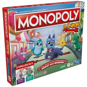 Vergroot Monopoly Junior - Kinderspel Monopoly Junior - Kinderspel
