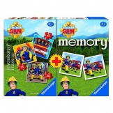 Ravensburger Spel Memory En Puzzel Brandweerman Sam