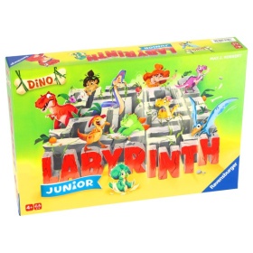 Vergroot Doolhof Junior Dino - Kinderspel Doolhof Junior Dino - Kinderspel