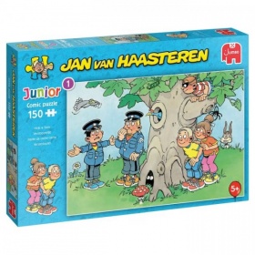 Jumbo Puzzel Jan Van Haasteren Junior Optie 1 (150) verstoppertje
