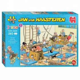 Vergroot Jumbo Puzzel Jan Van Haasteren Junior Optie 3 (240) apenkooien Jumbo Puzzel Jan Van Haasteren Junior Optie 3 (240) apenkooien