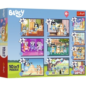 Vergroot Trefl Puzzel 10 In 1 Story Of Bluey Trefl Puzzel 10 In 1 Story Of Bluey