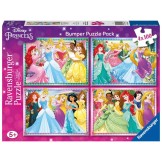 Ravensburger Puzzel Disney Princess 4-In-1 100 Stukjes
