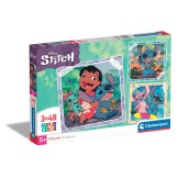 Clementoni Stitch Puzzel 3 X 48 Stukjes