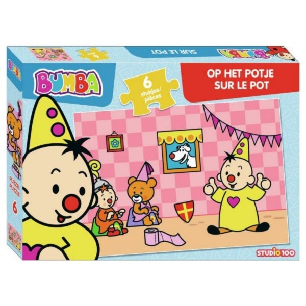 Bumba Puzzel Op Het Potje 6 Stukjes