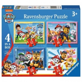 Ravensburger Puzzel Paw Patrol (12+16+20+24 Stukjes)