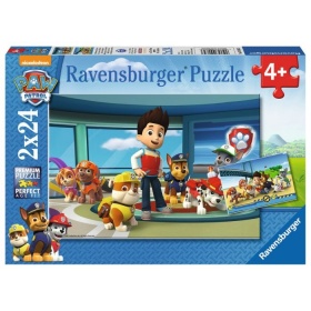 Ravensburger puzzel Paw Patrol Hulpvaardige Speurneuzen (2x24)