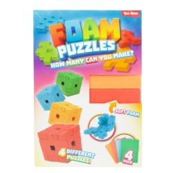 Puzzel Foam Kubus 3d 4 Stuks