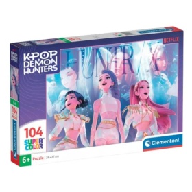 Vergroot Clementoni Kpop Demon Hunters 1 Puzzel 104 Stukjes Clementoni Kpop Demon Hunters 1 Puzzel 104 Stukjes