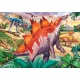 Ravensburger Puzzel Wilde Oertijddieren Dino 2x24 Stukjes