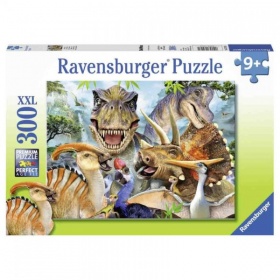 Vergroot Ravensburger Puzzel Dino Selfies (300) Ravensburger Puzzel Dino Selfies (300)