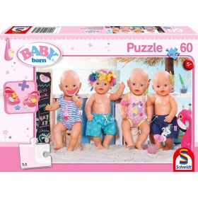 Vergroot Baby Born Puzzel Zomer 60 Stukjes Baby Born Puzzel Zomer 60 Stukjes