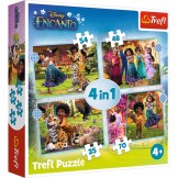 Trefl Puzzel 4 In 1 Encanto Disney (35-48-54-70)