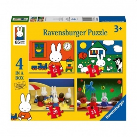Vergroot Ravensburger Puzzel Nijntjes Verjaardag 4in1 (12+16+20+24) Ravensburger Puzzel Nijntjes Verjaardag 4in1 (12+16+20+24)