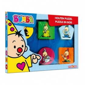 Vergroot Bumba Houten Puzzel Met Dikke Stukken Beroepen Bumba Houten Puzzel Met Dikke Stukken Beroepen