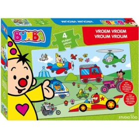 Vergroot Bumba Puzzel 4 Stukjes Vroem Vroem Bumba Puzzel 4 Stukjes Vroem Vroem