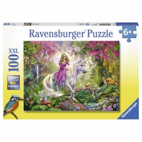 Vergroot Ravensburger Puzzel Magisch Ritje (100) Ravensburger Puzzel Magisch Ritje (100)