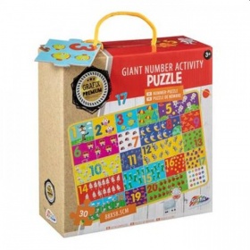 Vergroot Grafix Grote Getallenpuzzel 30 Stukjes Grafix Grote Getallenpuzzel 30 Stukjes