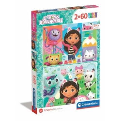 Clementoni Puzzel Gabby 2x60 Stukjes