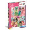 Bekijken Clementoni Puzzel Disney Princess 2x60 Stukjes